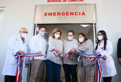 Vicepresidenta entrega remozada Emergencia del hospital Vinicio Calventi