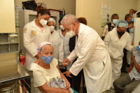 Instalan centro de Vacunación contra la influenza en Hospital Doctor Vinicio Calventi